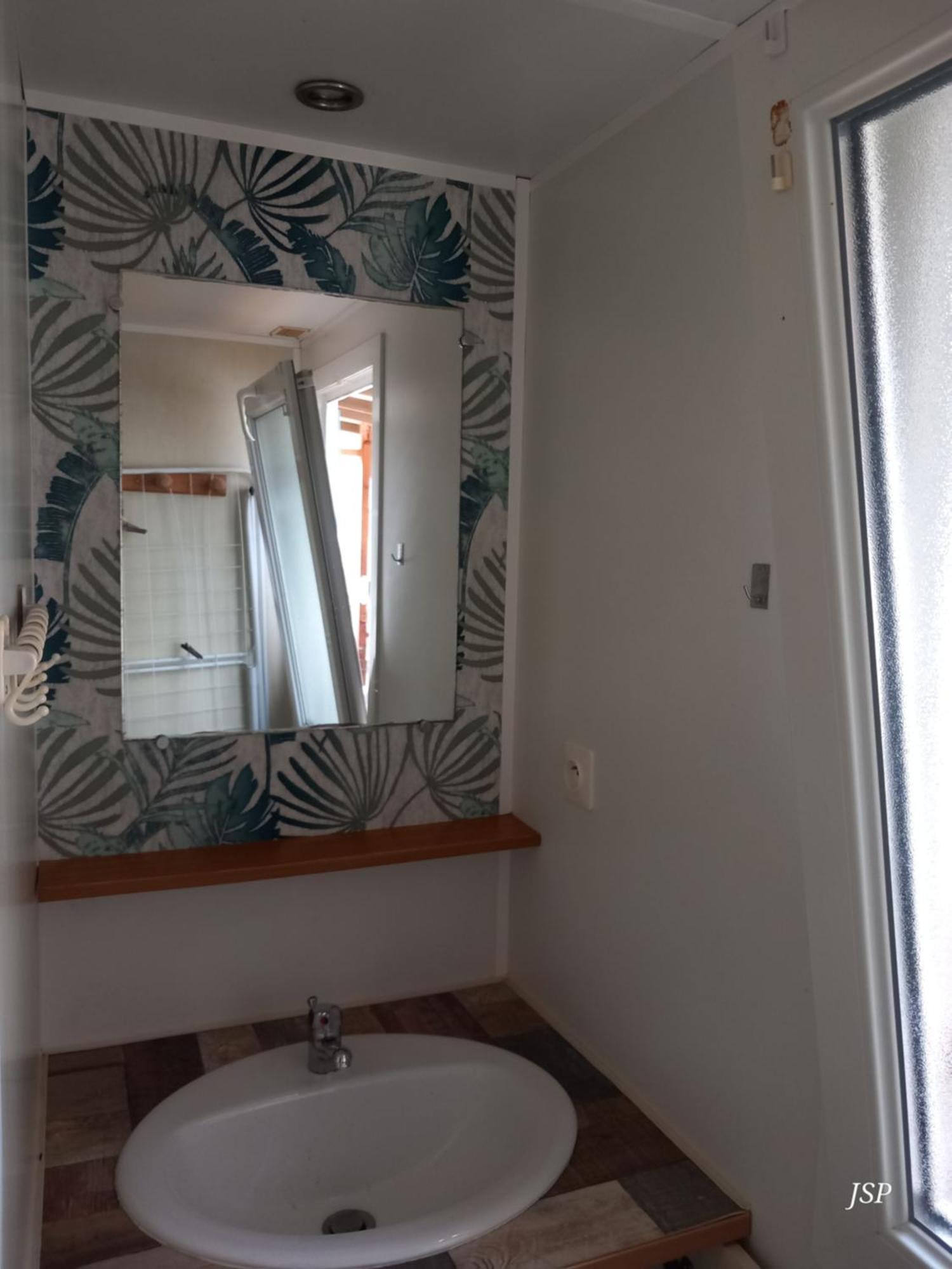 Mobilhome Les Volets Bleus Vaudreuille Bagian luar foto